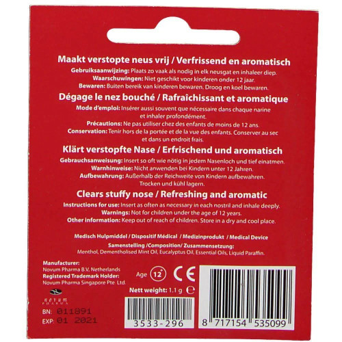 STARBALM - Inhalateur 1.1gr